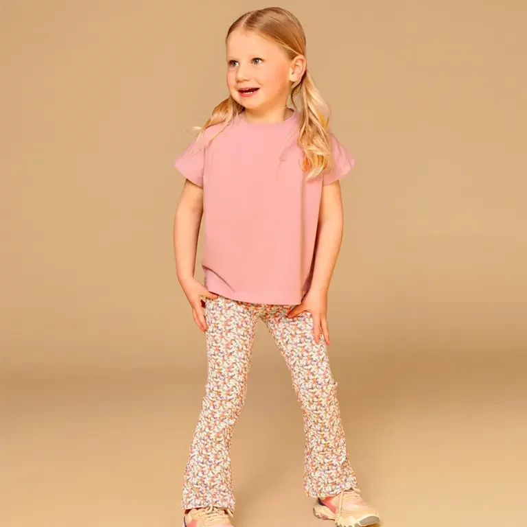 Broek flared (blush)