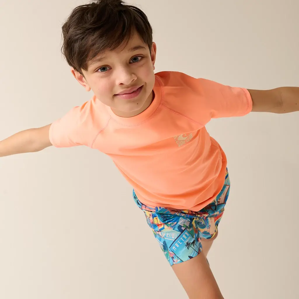 Zwemshirt UV Piaui (bright coral)