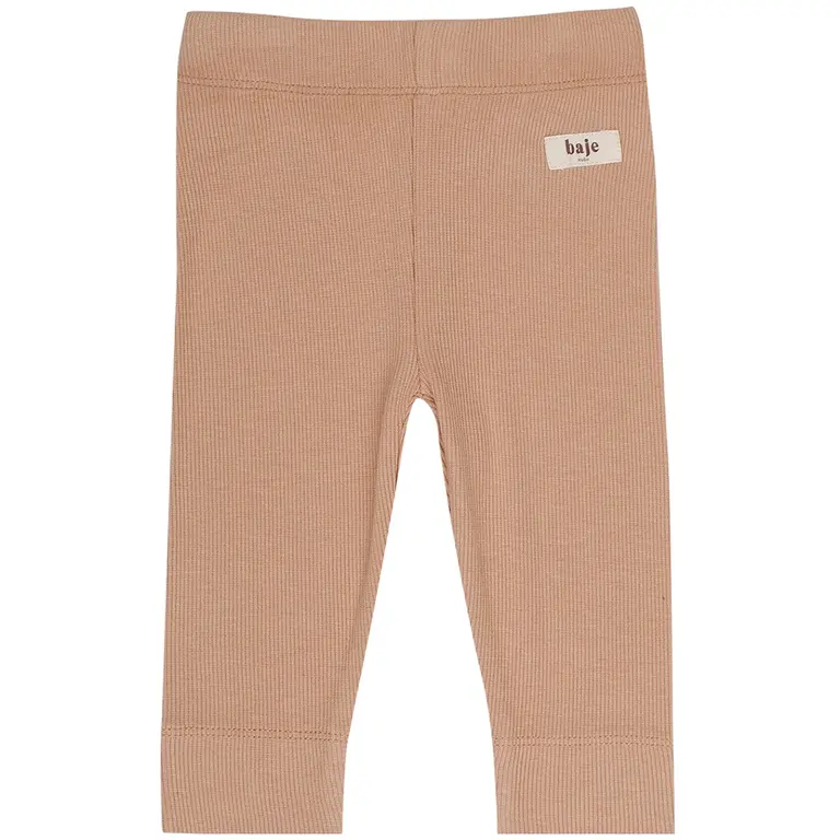 Legging/broekje rib Arce (rose cafe)