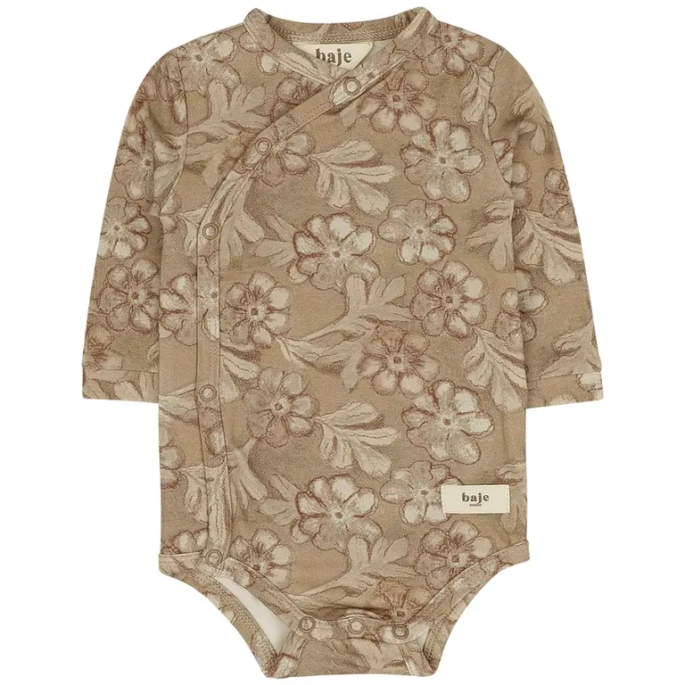 Overslag rompertje Djolie (brown aop)