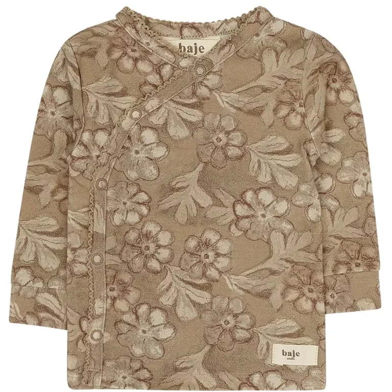Longsleeve Myren (brown aop)