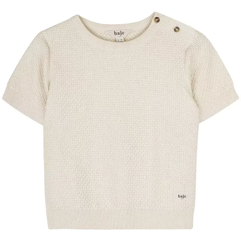 Gebreid truitje Frain (white coconut)