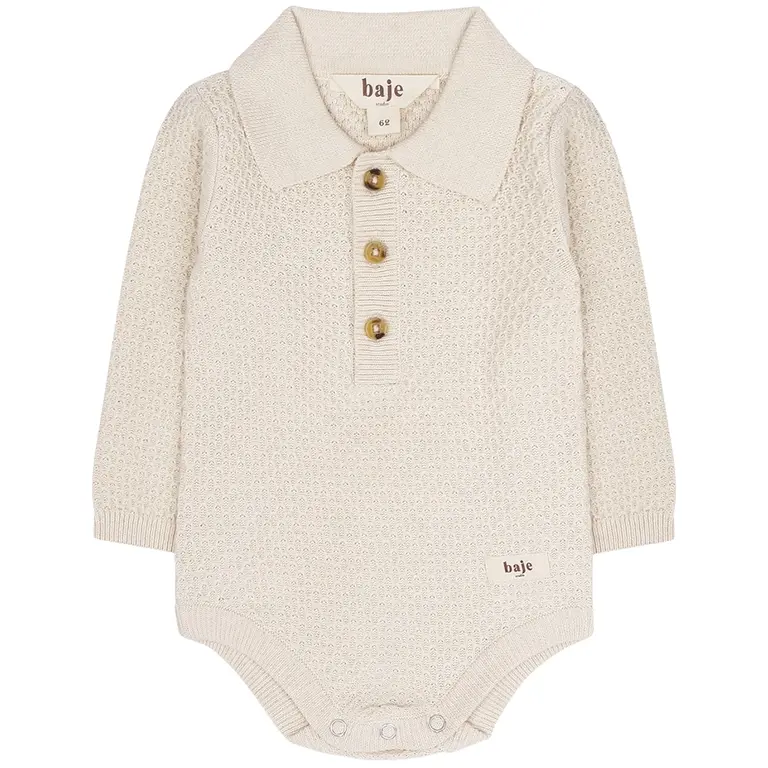 Gebreid rompertje Zalain (off white)