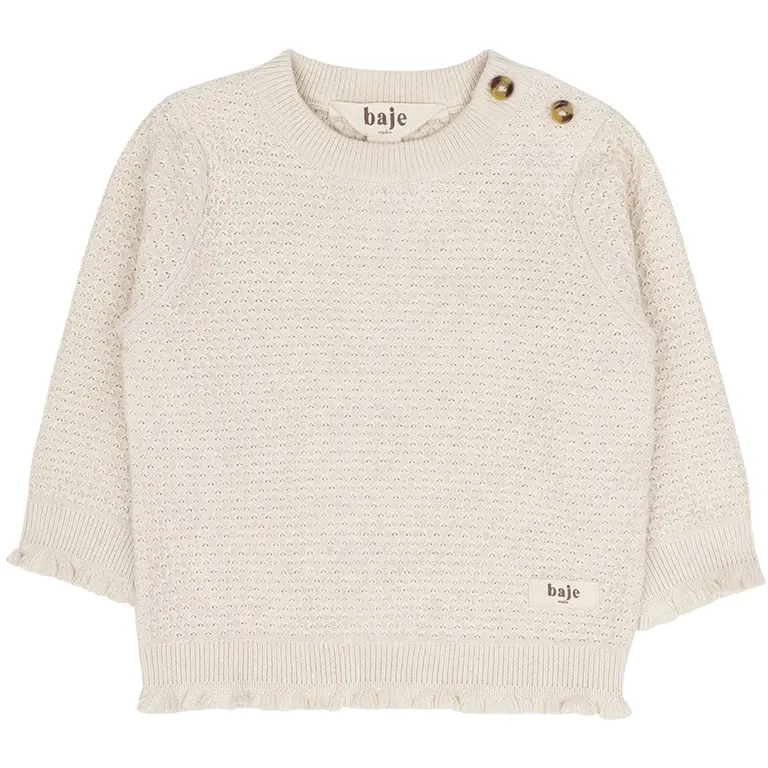 Gebreid truitje Lexy (off white)