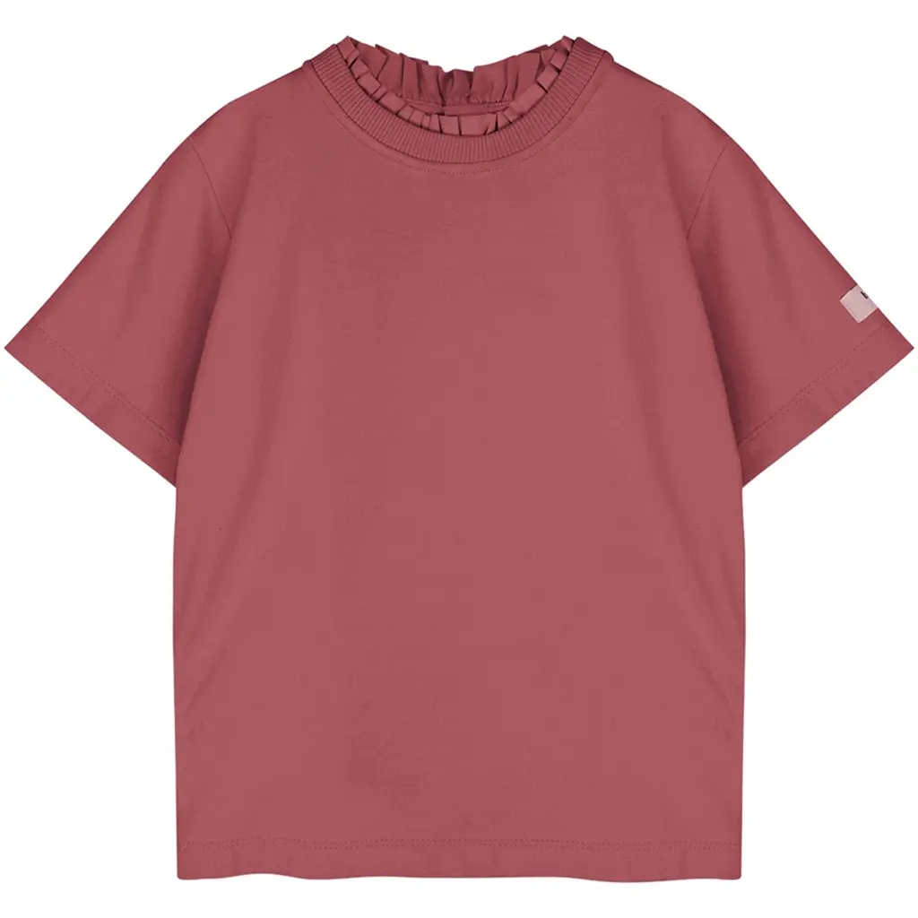 T-shirt Almeria (red mahagony)