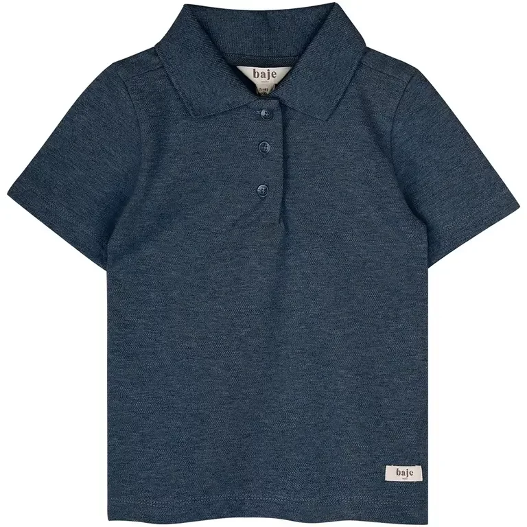 Polo t-shirt Gijon - (blue dark)