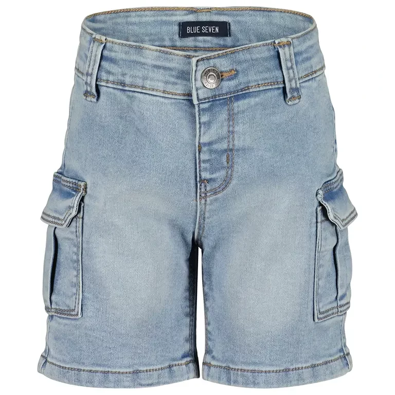 Korte spijkerbroek (lt blue)