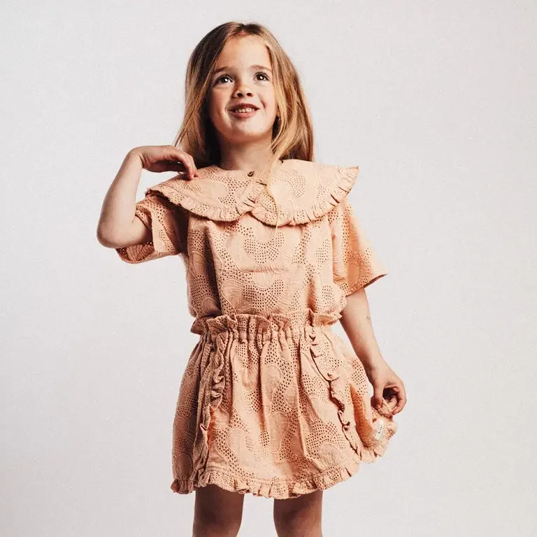 Top met kraag Noja (rose cafe)