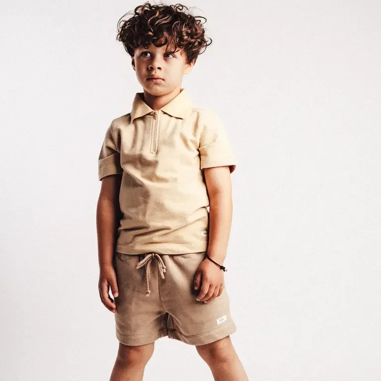 Korte broek Hernani - (creme fawn)