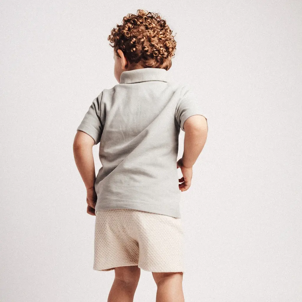 Polo shirt ritsje Hervas (green greyish)