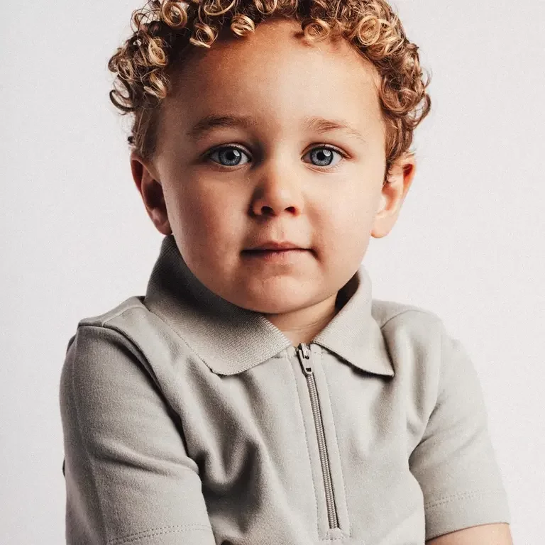 Polo shirt ritsje Hervas (green greyish)