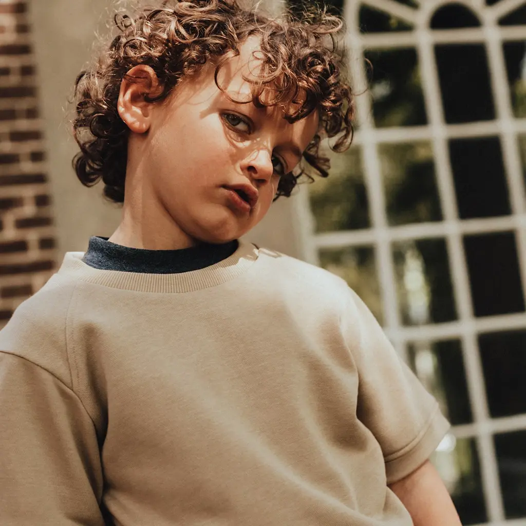 T-shirt Vic (taupe cafe)