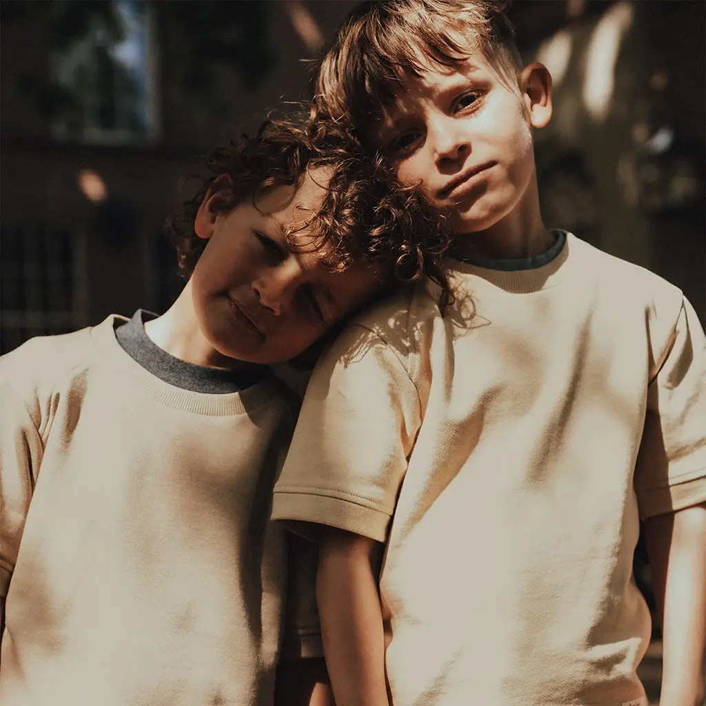 T-shirt Vic (taupe cafe)