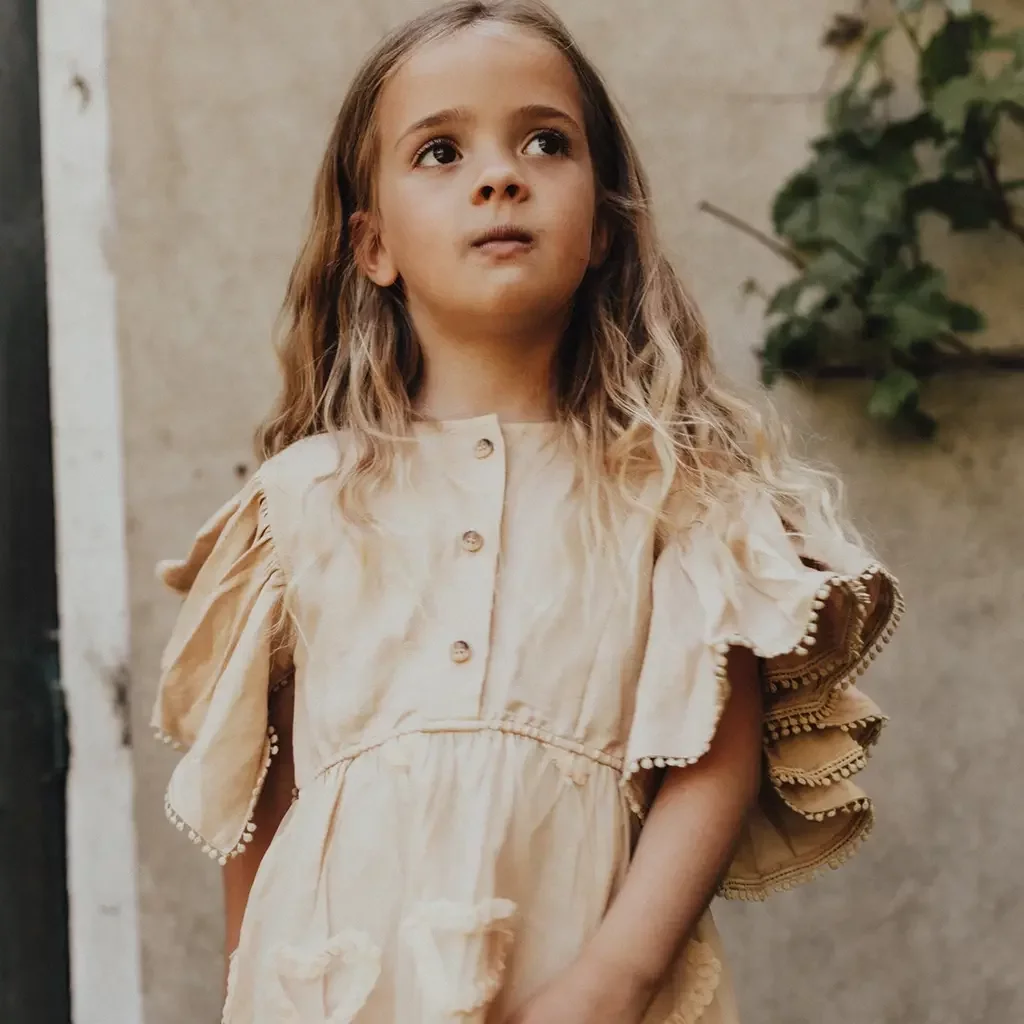 Jurk Denia (creme fawn)