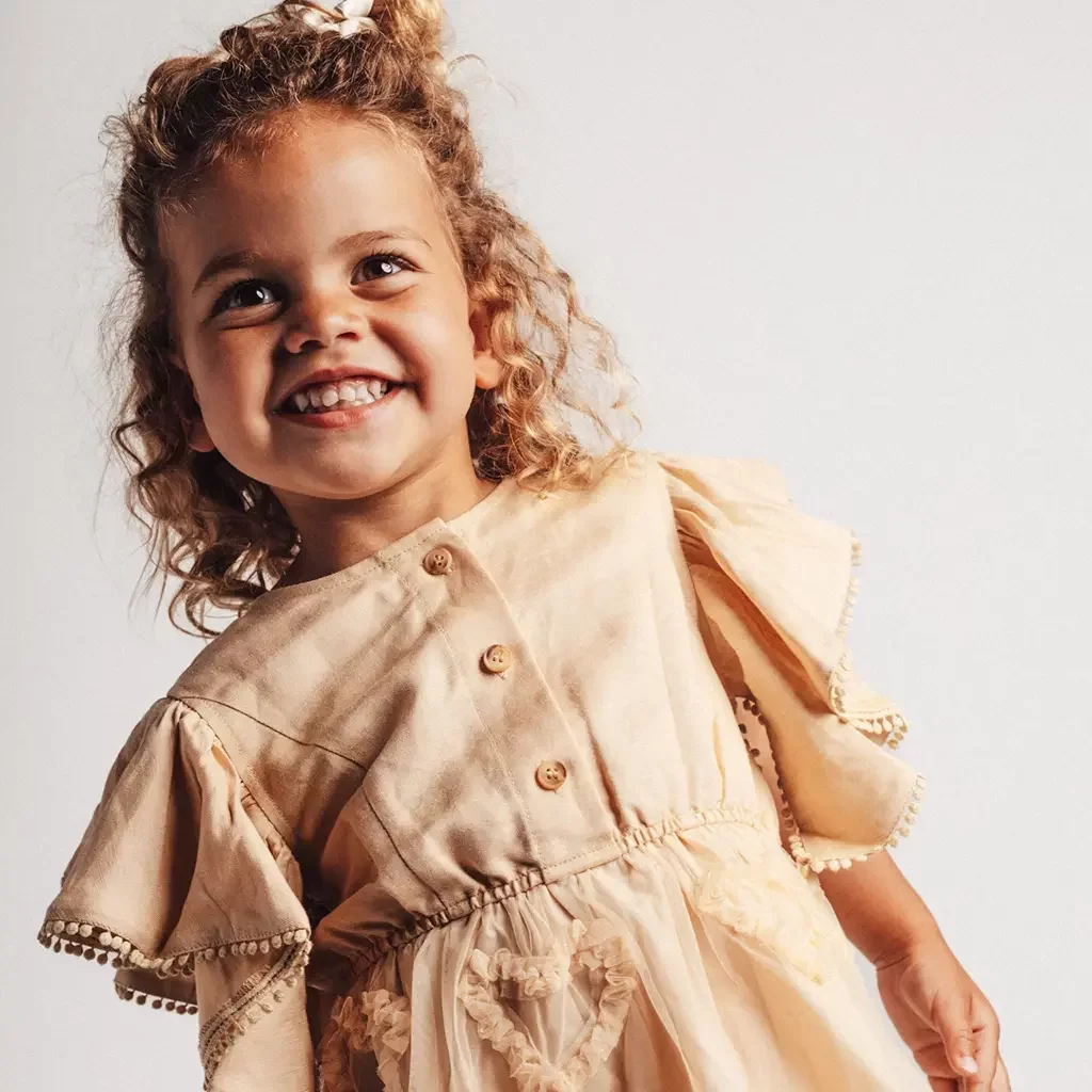 Jurk Denia (creme fawn)