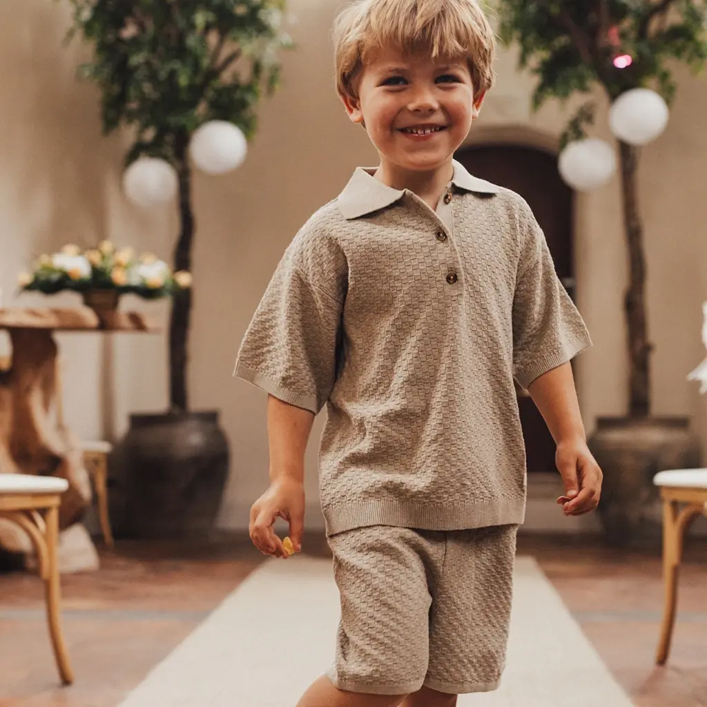 Korte broek Mozi - (taupe gray)