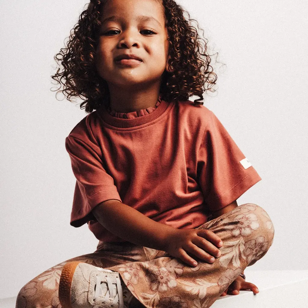 T-shirt Almeria (red mahagony)