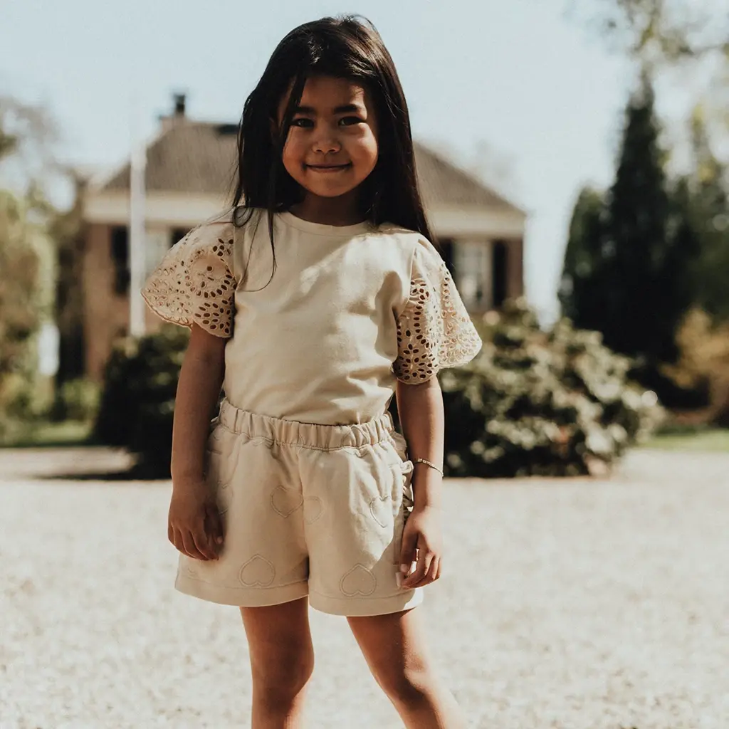 Korte broek Vay (creme fawn)