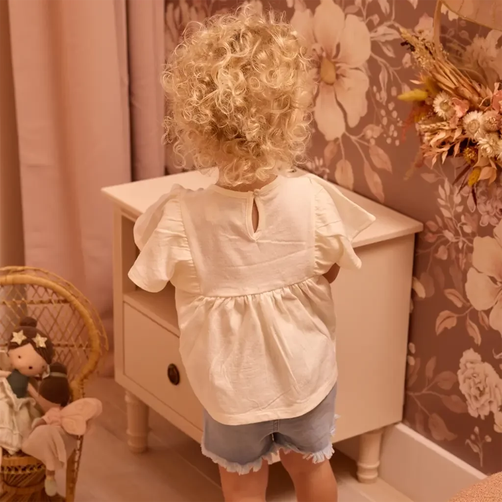 Kort spijkerbroekje (blue jeans)