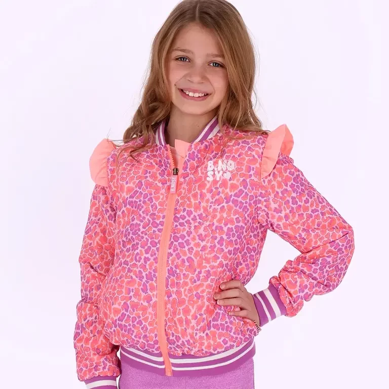 Zomerjas Juna bomber (pink summer leopard)