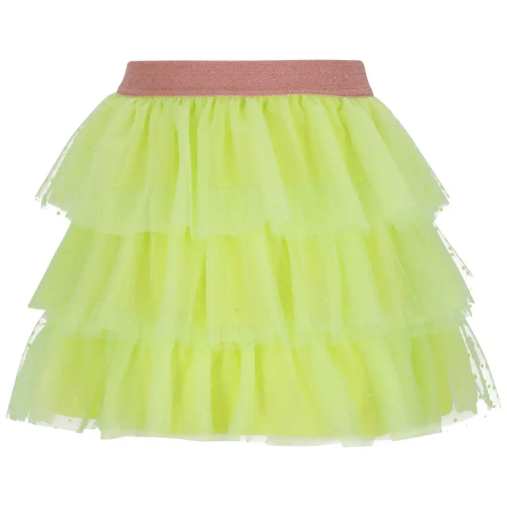 Rokje Rose tule (limeade)