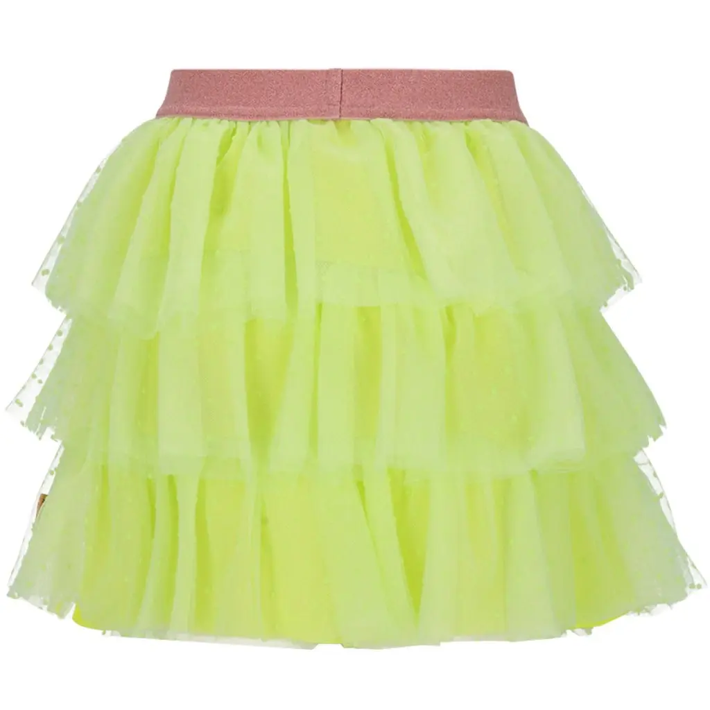 Rokje Rose tule (limeade)