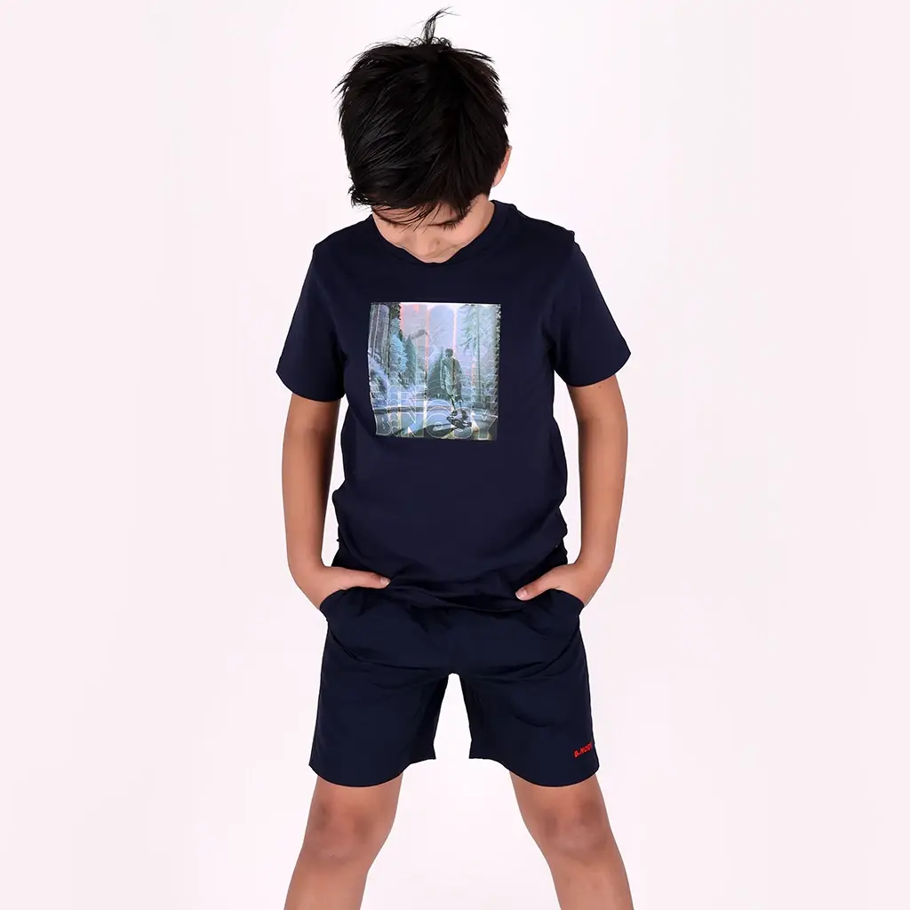 Korte broek (navy)