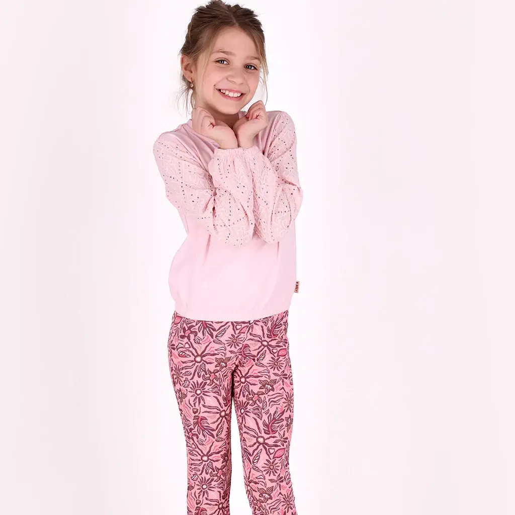 Broek Pepper flared (blush sun)