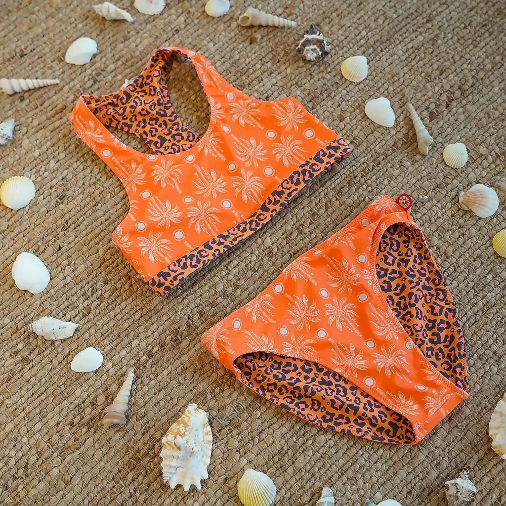 Bikini REVERSIBLE (palm tree ao)