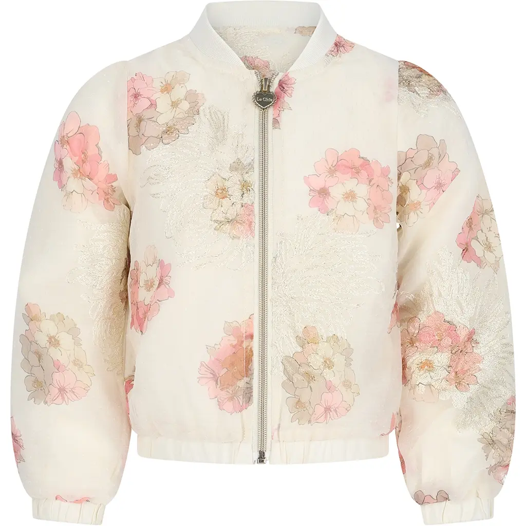 Vest Avoila bomber (off white bouquet)