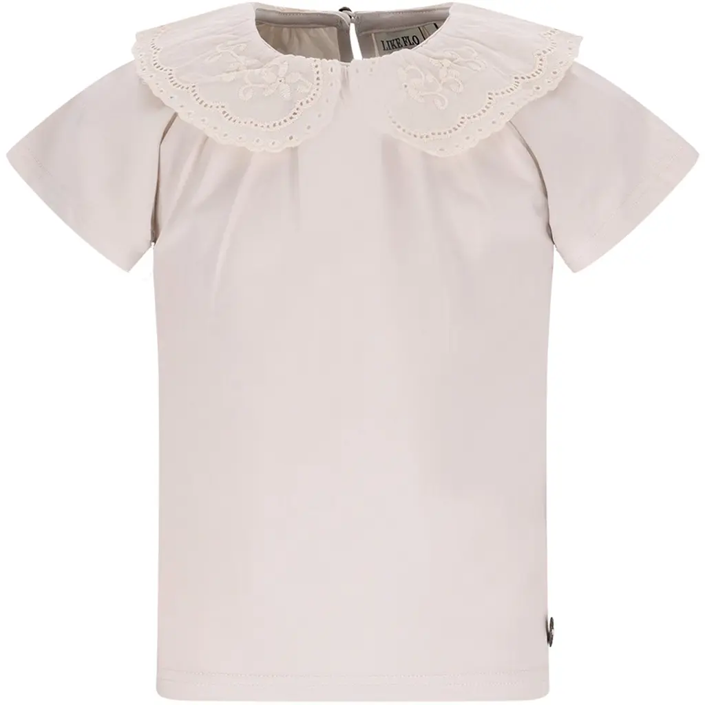 T-shirt met kraagje Elva (kit)