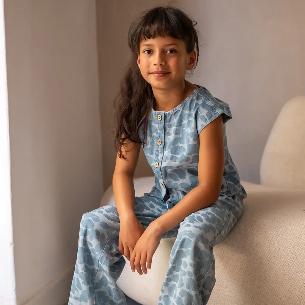 Top Clara (denim aop)