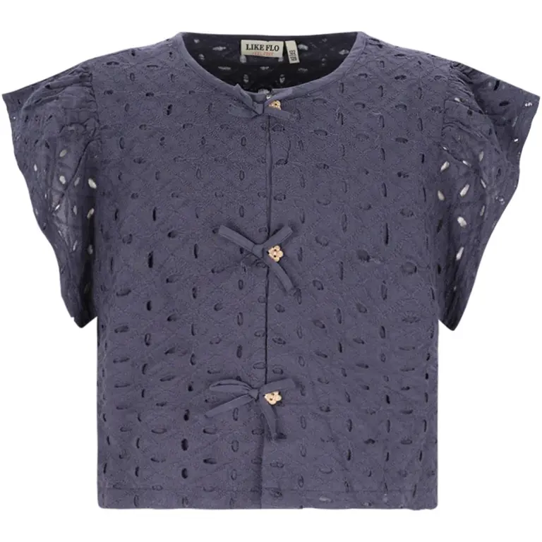 Blouse t-shirt Charlotte (navy)