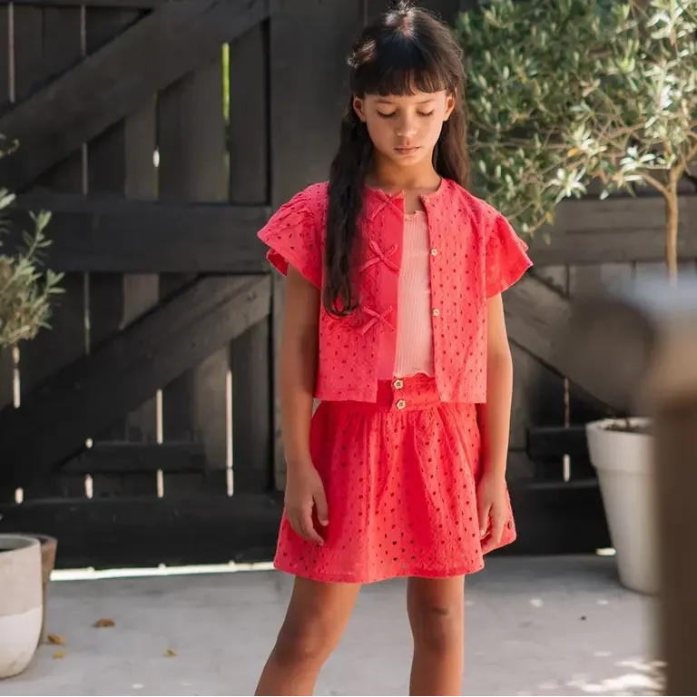 Blouse t-shirt Charlotte (strawberry)