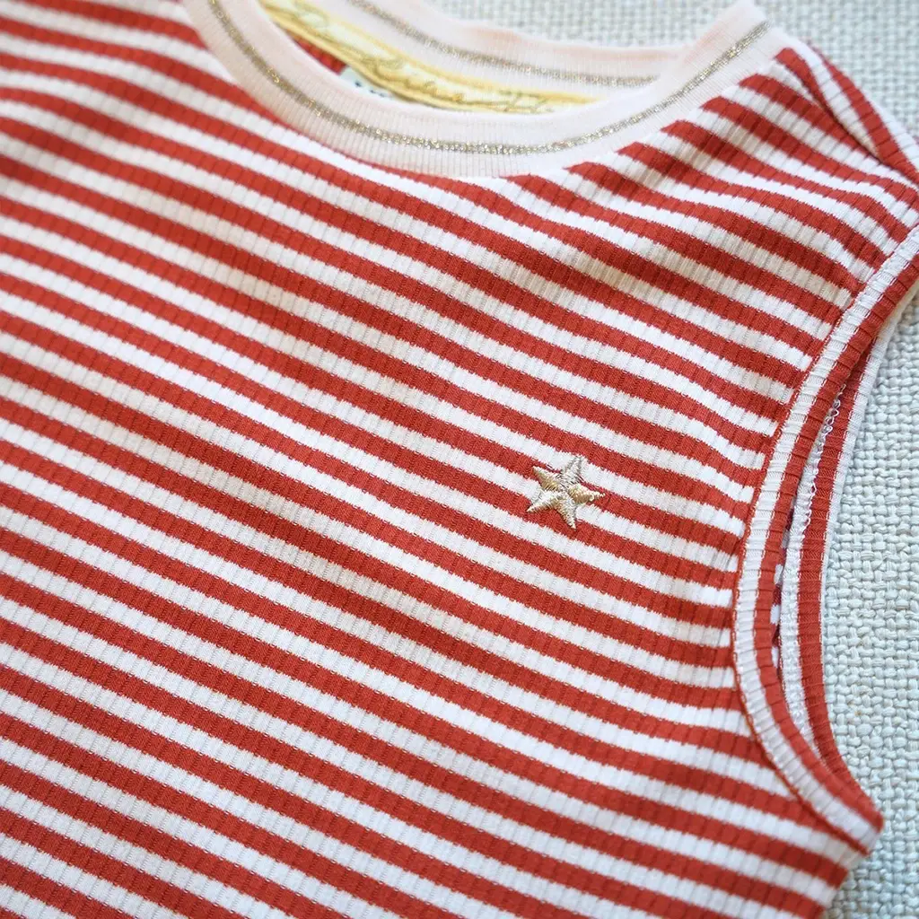 Jurk Minte stripe (desert stone)