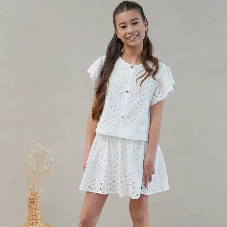 Blouse t-shirt Charlotte (off white)