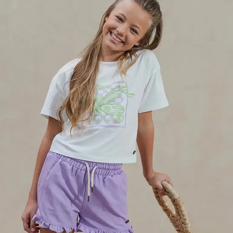 Korte broek Fiona (lilac)
