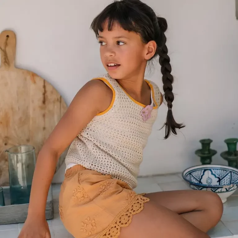 Korte broek Fanny (desert sun)