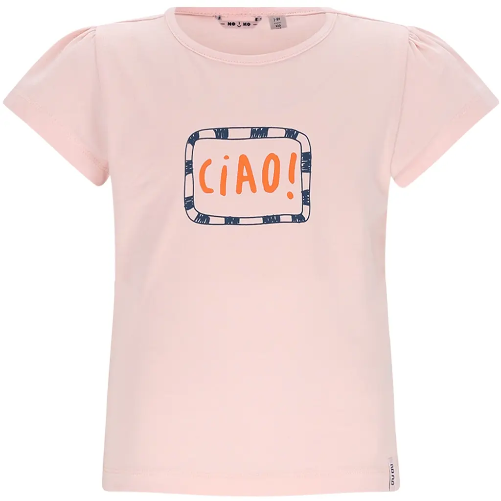 T-shirt Kiss (pale blush pink)