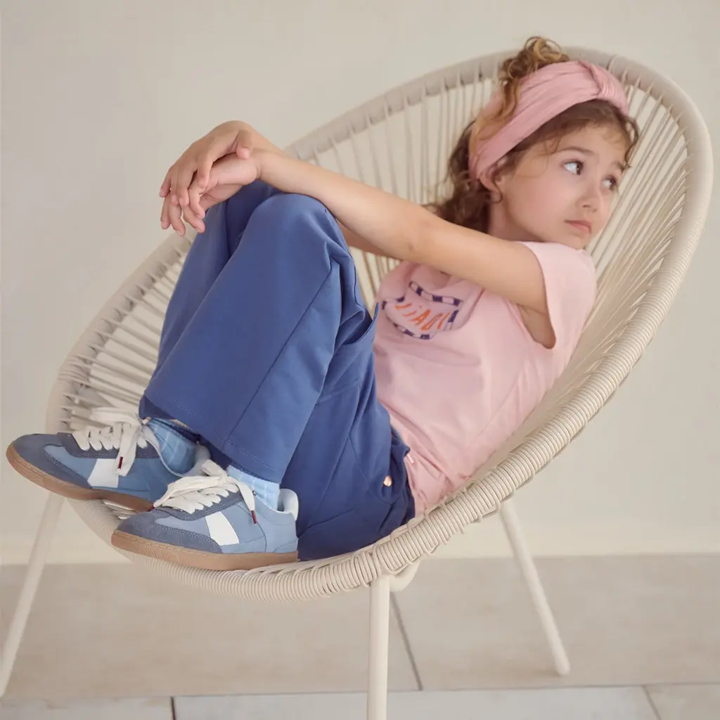 T-shirt Kiss (pale blush pink)