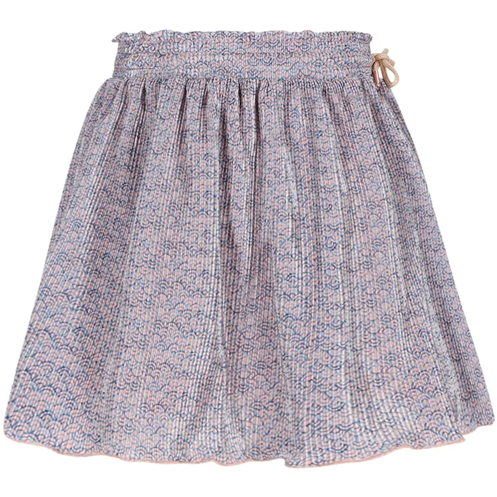 Rokje Norah plisse (ensign blue)