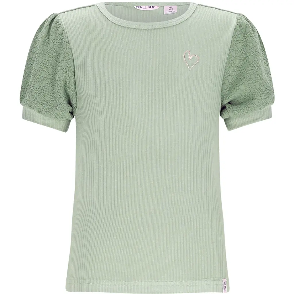 T-shirt Kyoto rib (sage green)
