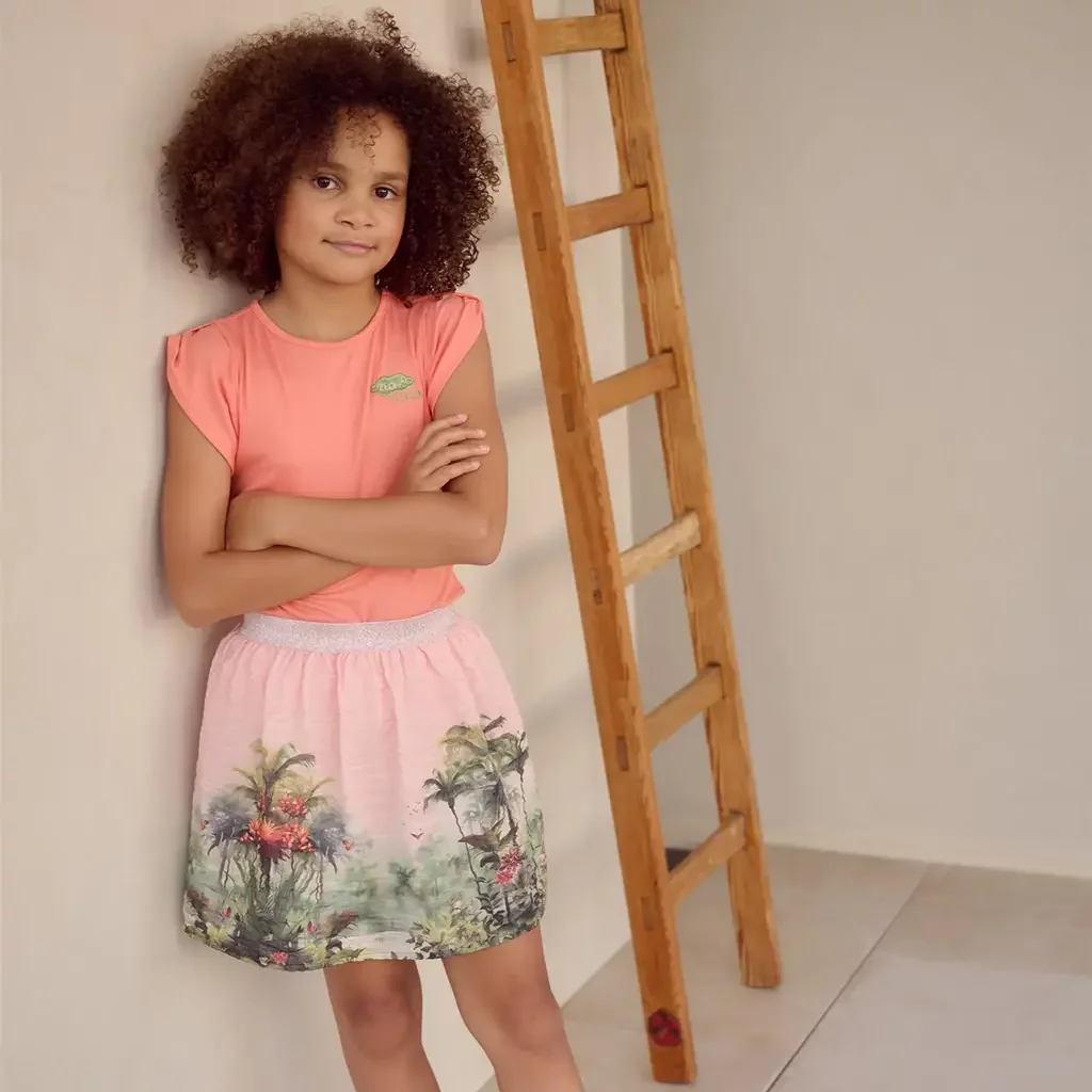 Rokje Ninu (pale blush pink)