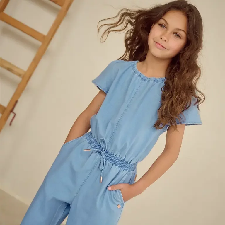 Spijkerjumpsuit Syd (dream blue)