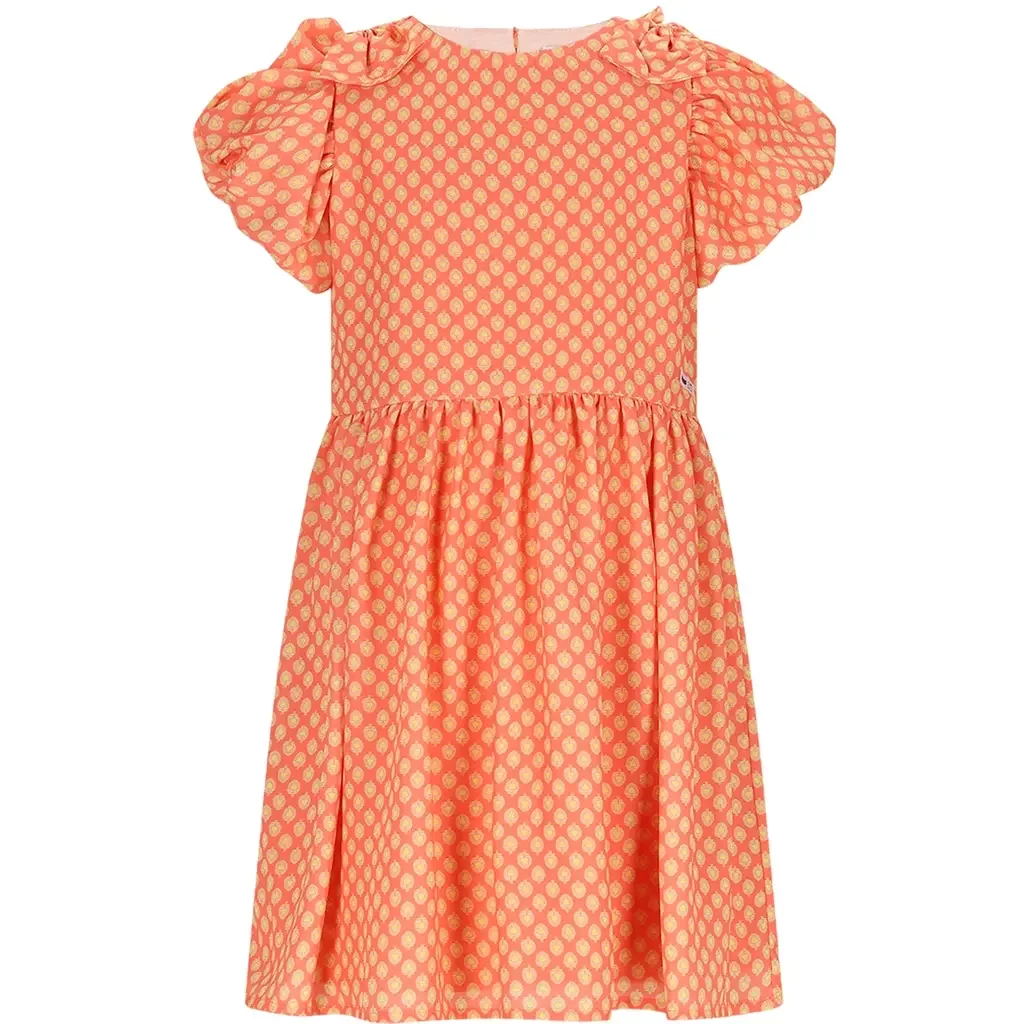 Jurk Milly (orange coral)