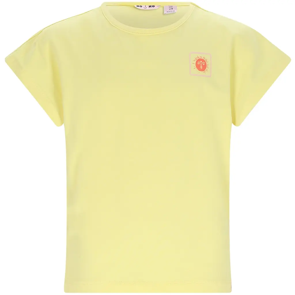 T-shirt backprint (light lemon)