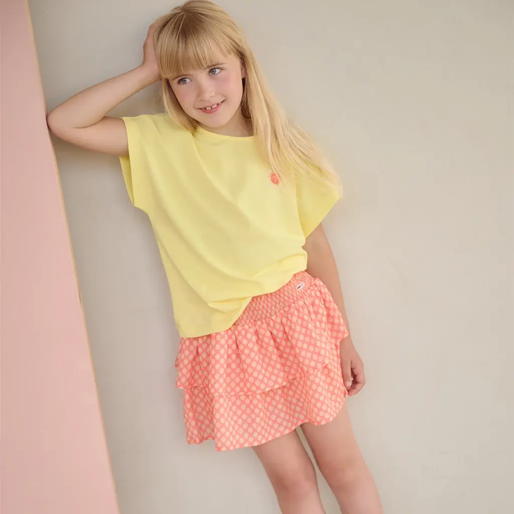 T-shirt backprint (light lemon)