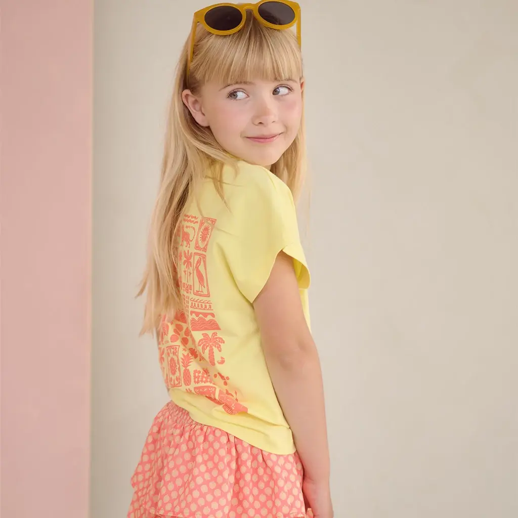 Rokje Nika (orange coral)