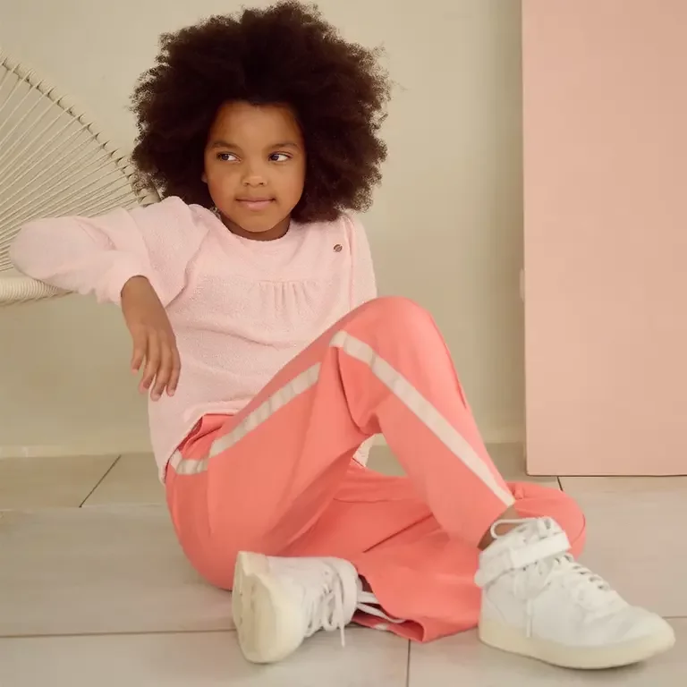 Broek Sayla palazzo (orange coral)