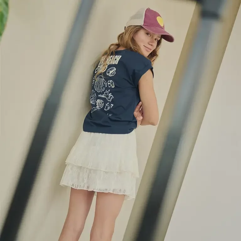 T-shirt Kasis backprint (navy blazer)